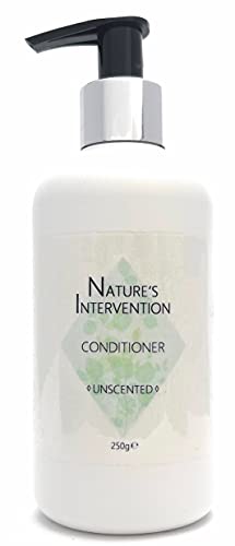 99% Natural ACONDICIONADOR DERMOPROTECTOR - SIN PERFUME 250ml de NATURE'S INTERVENTION. Sin Sulfatos, Sin Parabenos. Concentrado. pH 5.5 para Piel Sensible y Atópica Refuerza el Microbioma.