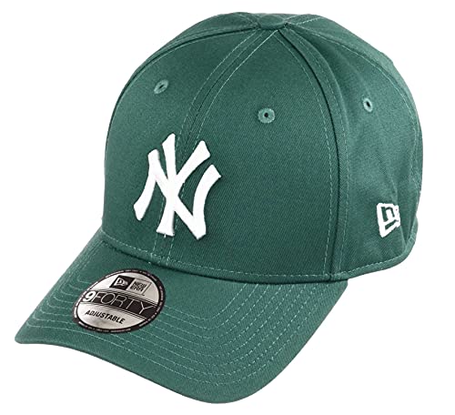 9FORTY League Essential NY Cap by New Era gorragorra de beisbol (talla única - verde oscuro)