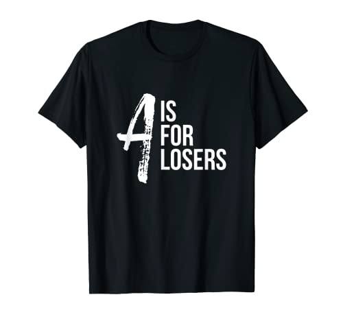 A es para los perdedores recreación vs acción en vivo juego de rol Camiseta