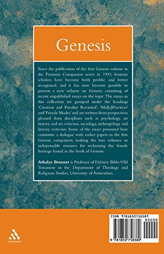 A Feminist Companion to the Bible Genesis: No. 1 (Feminist Companion to the Bible (Second ) series)