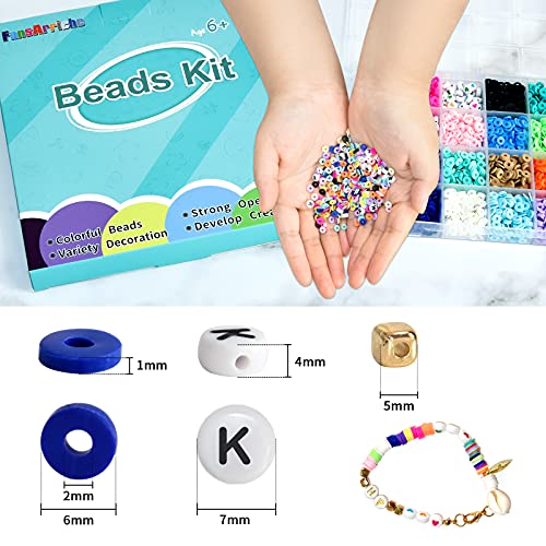 Abalorios para Hacer Pulseras, Collar Pulsera Manualidades, de Bricolaje Fabricación de Joyas Manualidades, Regalo Creativo para Adultos, Niños