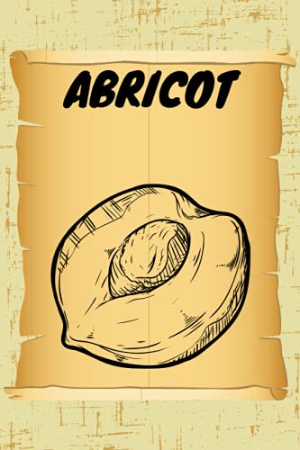 Abricot: Cahier ligné 120 pages
