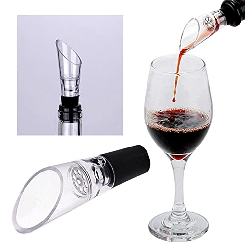 Abridor De Vino, Juego De Abridor De Vino Acrílico De Madera, Herramienta para Abrir Botellas De Vino, Negro Rutenio para Restaurantes Y Bares