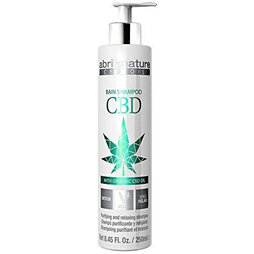 abril et nature | Pack Tratamiento Detox Relajante CBD Cannabis Oil Vegano | Set Mascarilla Pelo, Champú y Finalizador | Relajante Purificante (CBD OIL - Detox Relajante)