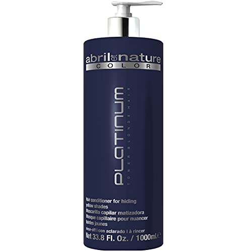 abril et nature | Platinum Toner Rubio 1000 ml (Mascarilla), Estándar, Único