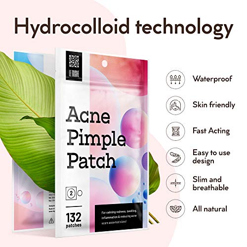 Absorción de manchas hidrocoloidales y tratamiento de cuidado de la piel