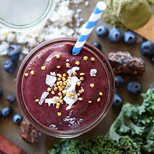 Açaí Puro Ecológico en Polvo, Pure Açaí Berry Organic Powder Biológico Orgánico, Bayas de Acai Organico en Polvo. Hecho 100% de la Pulpa de Açaí, Superalimento de Cultivo Nativo de la Amazonia… (100g)