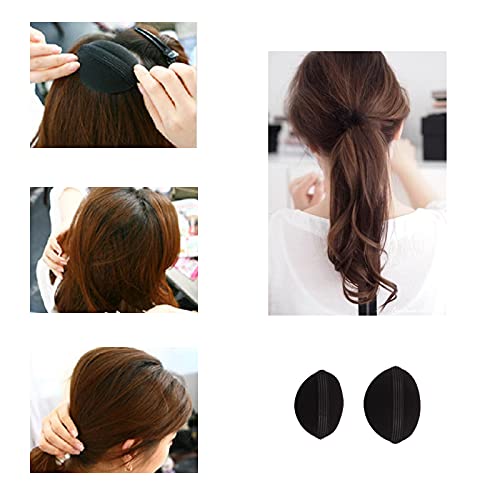 Accesorios de Peinado,25 Piezas Peinados utensilios,Herramientas Accesorios Hacedor Braid Cabello Trenzado Peinado Clip Herramientas para Diseño de Espuma para Niñas Mujeres con pelo DIY