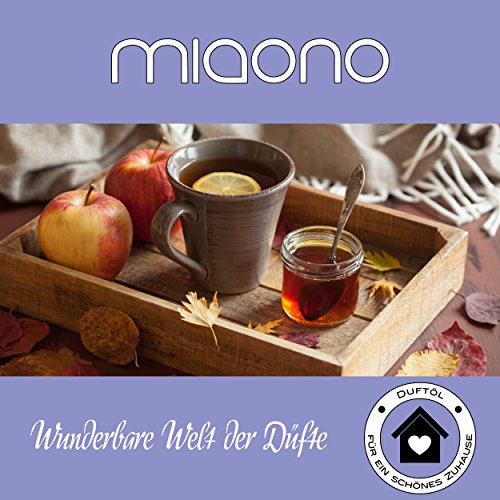 Aceite Aromático Juego – Romantik – Lila, vainilla, jazmín, Wild Rose – para aromaterapia fragancia lámpara y difusor de miaono