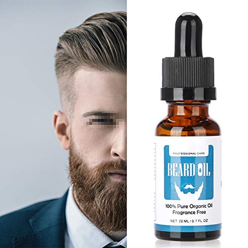 Aceite de afeitado de calidad, Nutrición facial para hombres Potenciador de bigotes, Suero para el cuidado de la barba - Suaviza, hidrata, regula la barba, promueve el crecimiento de la barba