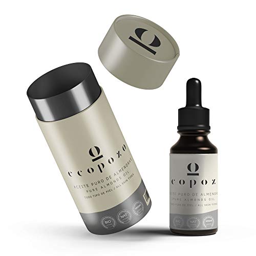 Aceite de Almendras Dulces 100ml |Aceite 100% natural y ecológico| Aceite para el cuidado de la piel - cabello y todo el cuerpo| Aquisana