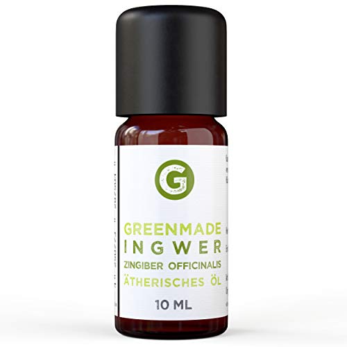 Aceite de jengibre – Aceite esencial 100 % natural (10 ml) de Greenstyle