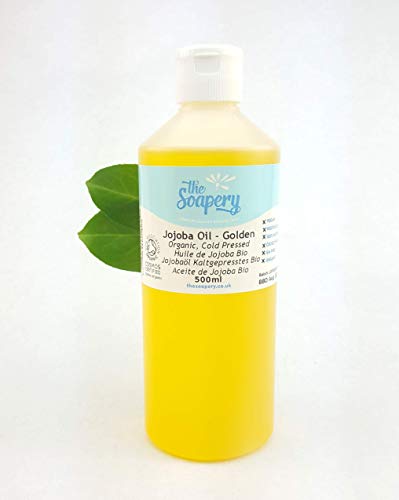 Aceite de jojoba orgánico prensado en frío 500ml - 100% puro
