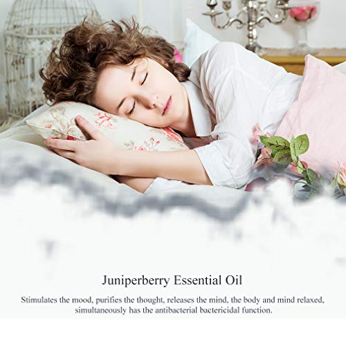 Aceite de Juniper Berry - 100% Puro Juniper Berry, 10 ML/0.33Oz Para La Terapia Aromática Orgánica
