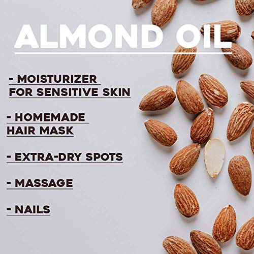 Aceite de Masaje Origen Francia Almendras Dulces Prensado en Frío Embarazo Hidratante Cabello Suavizante bebe Antiestrias Reafirmante Senos - 5000 ml 5L