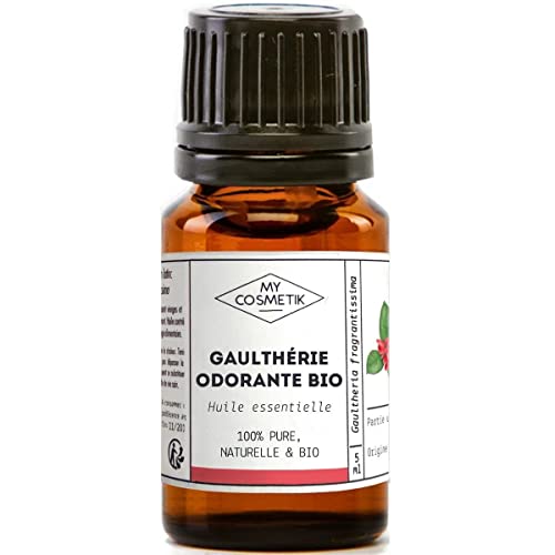 Aceite esencial de gaulteria olorosa orgánico - 10 ml MY COSMETIK-