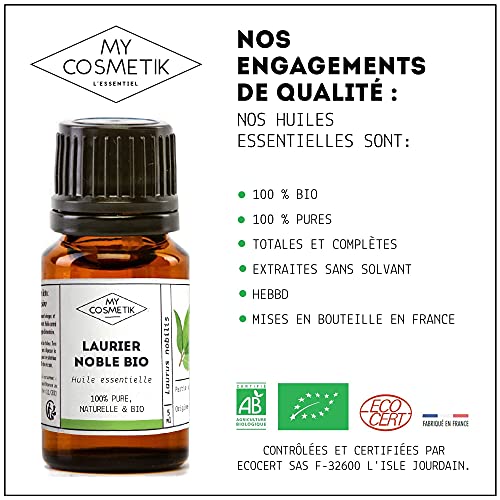 Aceite esencial de Laurel orgánico - MY COSMETIK - 10 ml