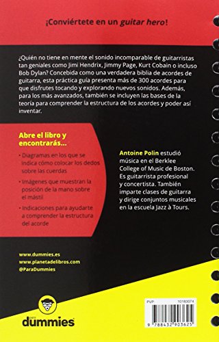 Acordes de guitarra pop/rock para Dummies