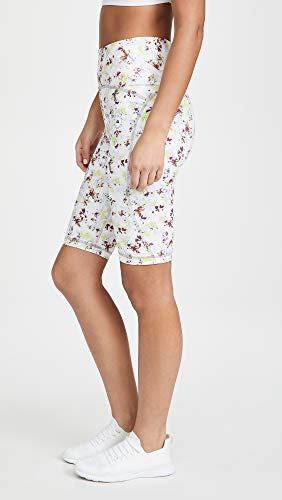 adidas by Stella McCartney Women's True Purpose Cycling Shorts, White/Multi, X-Small
