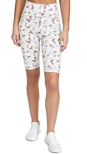 adidas by Stella McCartney Women's True Purpose Cycling Shorts, White/Multi, X-Small