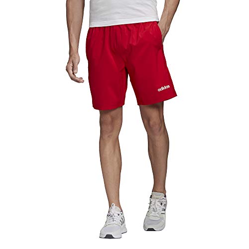 adidas D2M Cool SHO WV Pantalón Corto, Hombre, Escarl, S