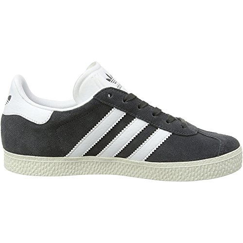 adidas Gazelle, Zapatillas Unisex Niños, Gris (Dgh Solid Grey/Ftwr White/Gold Metallic), 32 EU