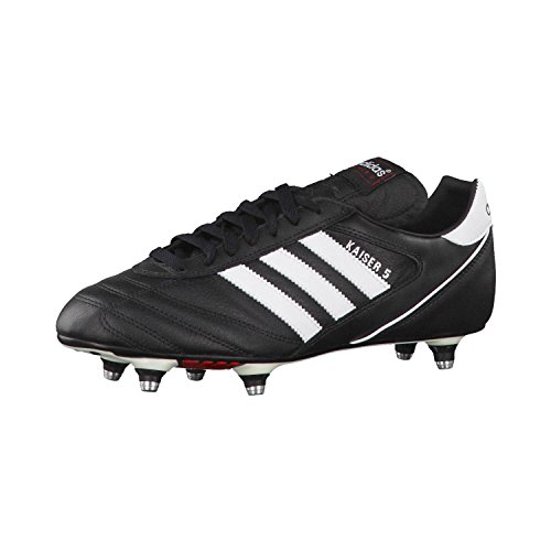 adidas Kaiser 5 Cup, Botas de fútbol Hombre, Nero (Schwarz (Black/Running White/Red), 44 EU