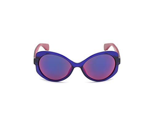 adidas OR0020 Gafas, Shiny Violet/Bordeaux Mirror, 56 para Mujer