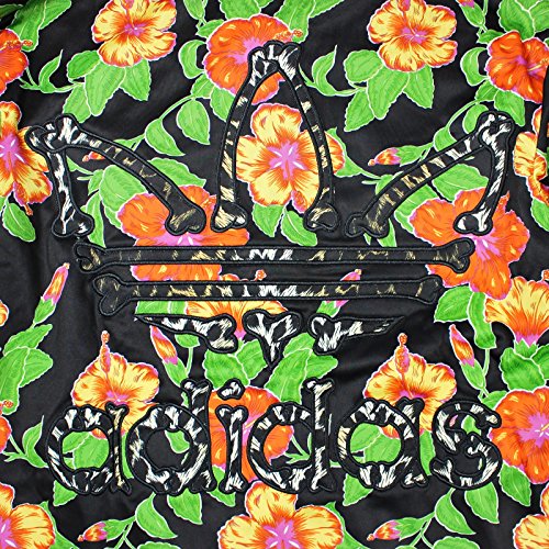 Adidas Originals ObyO Jeremy Scott JS Flower Hueso TT Chaqueta Deportiva Hombre - translation, original, translation, original, negro / multicolor, XS
