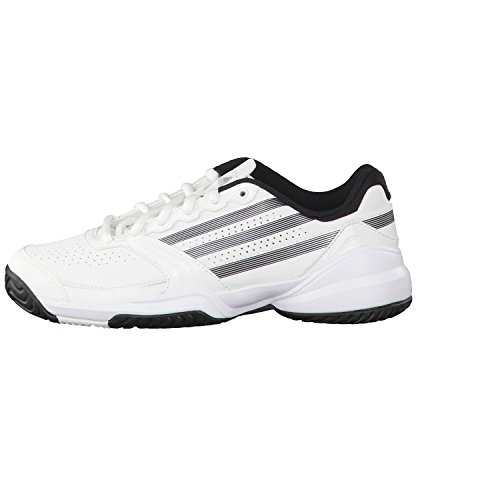 adidas Performance - Zapatillas de Tenis para niños, Color Blanco, Talla 39
