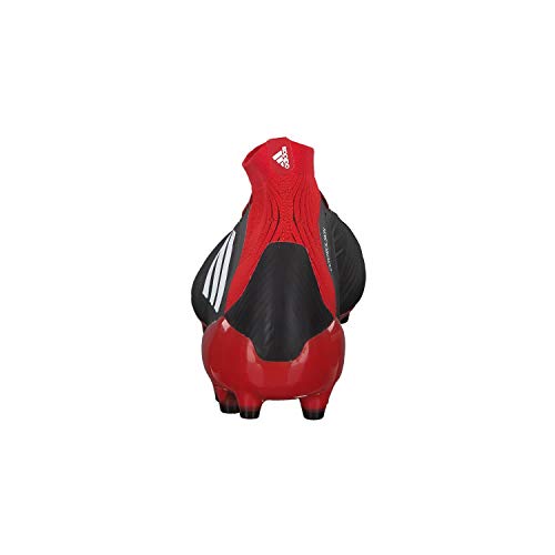 Adidas Predator 18.1 AG, Botas de fútbol Hombre, Negro (Negbás/Ftwbla/Rojo 001), 41 1/3 EU