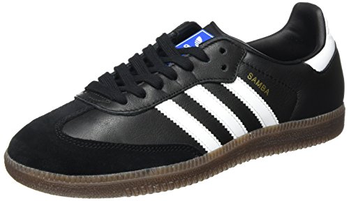 Adidas Samba OG, Zapatillas de Deporte Hombre, Negro (Negbas/Ftwbla/Gum5 000), 36 2/3 EU