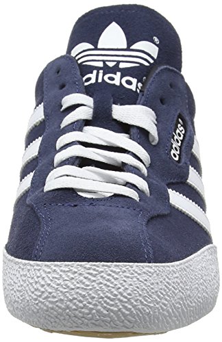 adidas Samba Super Suede, Zapatillas Hombre, Azul (Navy/Running White Footwear), 42 EU