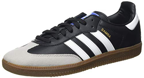 adidas Samba Vegan, Sneaker Hombre, Footwear White/Core Black/Gum, 46 EU