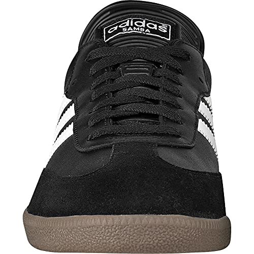 Adidas Samba zapatilla clásica de interior. Zapatilla de fútbol, Blanco (negro, blanco (Run White/Black/Run White)), 10,5 D(M) US