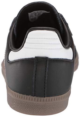Adidas Samba zapatilla clásica de interior. Zapatilla de fútbol, negro (Negro/Blanco (Black/Running White)), 9,5 D(M) US