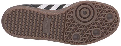 Adidas Samba zapatilla clásica de interior. Zapatilla de fútbol, negro (Negro/Blanco (Black/Running White)), 9,5 D(M) US