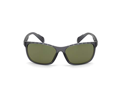 adidas SP0014 Gafas, Grey/Other/Green, 62 para Hombre