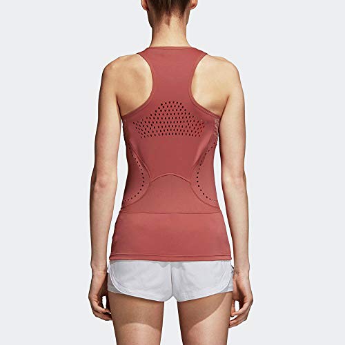 adidas Stella Mccartney Barricade - Camiseta de Tirantes para Mujer, Color Nude, Plata, S