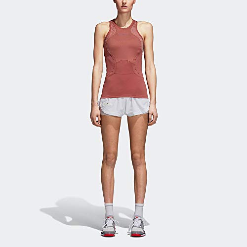 adidas Stella Mccartney Barricade - Camiseta de Tirantes para Mujer, Color Nude, Plata, S
