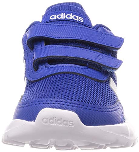 adidas Tensaur Run, Road Running Shoe, Team Royal Blue/Cloud White/Bright Cyan, 35 EU