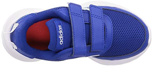 adidas Tensaur Run, Road Running Shoe, Team Royal Blue/Cloud White/Bright Cyan, 35 EU