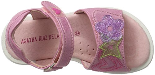 Agatha Ruiz De La Prada 172960, Sandalias con Correa de Tobillo Niños, Rosa, 26 EU