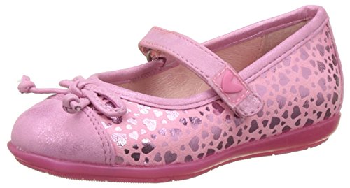 Agatha Ruiz De La Prada 172971, Merceditas Niñas, Pink (Rosa Y Estampado Corazones), 24 EU