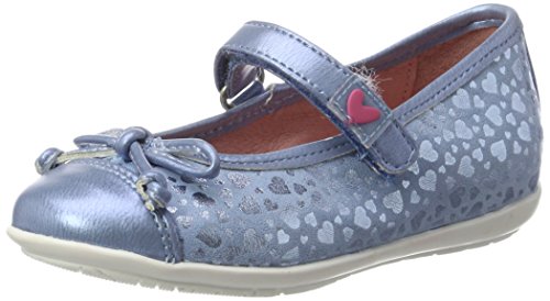 Agatha Ruiz De La Prada 172971, Merceditas Niños, Azul Vaquero Y Estampado Corazones Vaquero Y Estampado Corazones, 25 EU