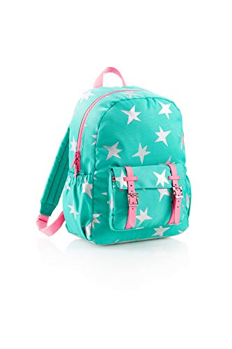 Agatha Ruiz de la Prada 18871 - Mochila Grande Poliéster, Tiras Silicona, Cierres Cremallera, Estrellas
