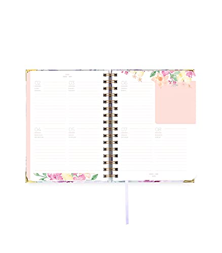Agenda Anual 2022 - Sofía - Semana Vista - 224 páginas - Tamaño A5 - 16 x 21 cm - Idioma: Español-Inglés - Incluye Bolígrafo, pegatinas y bolsillo portadocumentos - Takenote Agendas