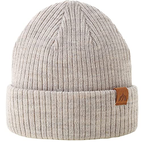AHAHA Gorro y Bufanda Bebe Suave y Flexible Caliente Gorro Bebe Invierno Buena Elasticidad Gorro Niño Beige S