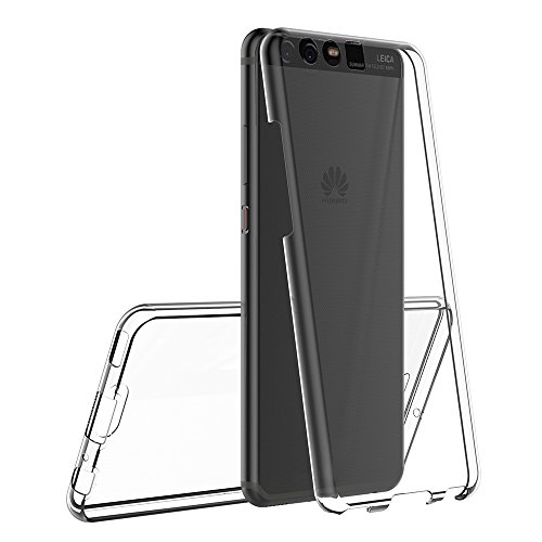 AICEK Funda Huawei P10, Transparente Silicona 360°Full Body Fundas para Huawei P10 Carcasa Silicona Funda Case (5.1")