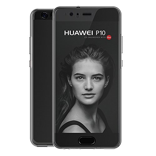 AICEK Funda Huawei P10, Transparente Silicona 360°Full Body Fundas para Huawei P10 Carcasa Silicona Funda Case (5.1")